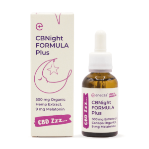 Aceite de CBD CBNight Formula Plus 500 mg + 9mg Melatonina