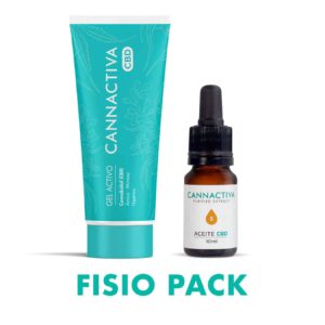 Fisio Pack CBD: Aceite de CBD 5% 10ml + Crema Fisio 70ml